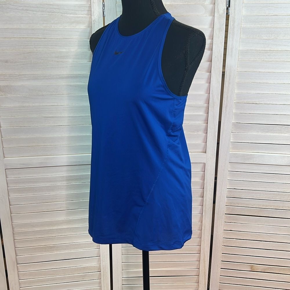 3/$25 Nike Royal Blue Running Singlet Racerback Tank Medium - Picture 9 of 10